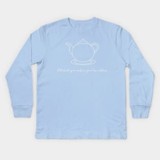 Tale As Old As Time Kids Long Sleeve T-Shirt